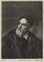 KG 05580
<br/>
Portret van Titiaan
<br/>
<em>Vorsterman, Lucas (II) (1624-1666/1667)</em>